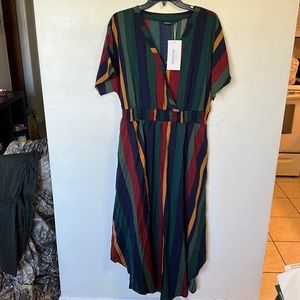 Long dress with pockets